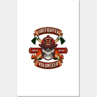 FireFighter Posters and Art